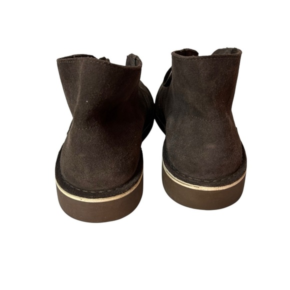 clarks mens bushacre 2 chukka boots Brown Suede Size 10 M - Picture 8 of 9